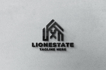 Lion Estate Pro Logo Template Screenshot 2