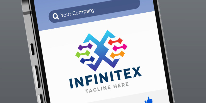 Infinity Pixel Pro Logo Template