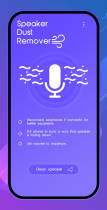 Speaker Dust Remover - Android Source Code Screenshot 2