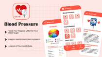 Blood Pressure Tracker - Android Source Code Screenshot 1