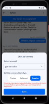 Chirrup - ChatGPT Native Android App Screenshot 12