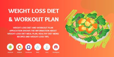 Weight Loss Diet and Workout Plan Source Code