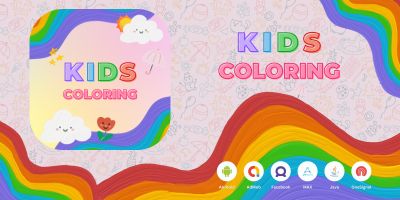 Kids Coloring Paint Android App Source Code