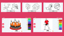 Kids Coloring Paint Android App Source Code Screenshot 1
