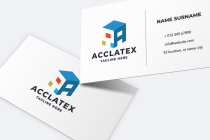 Acclatex Letter A Pro Logo Template Screenshot 1