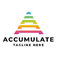 Accumulate Letter A Pro Logo Template