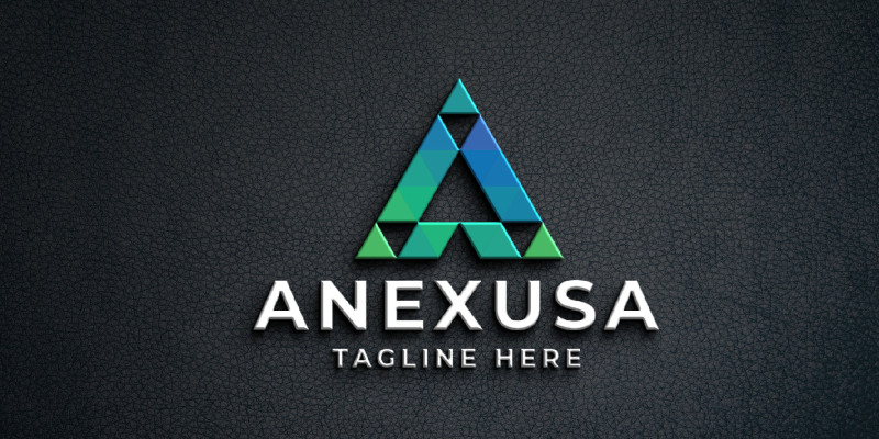 Anexusa Letter A Pro Logo Template