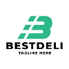 Bestdeli Letter B Pro Logo Template