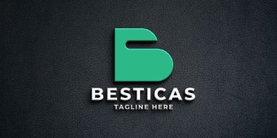 Besticas Letter B Pro Logo Template