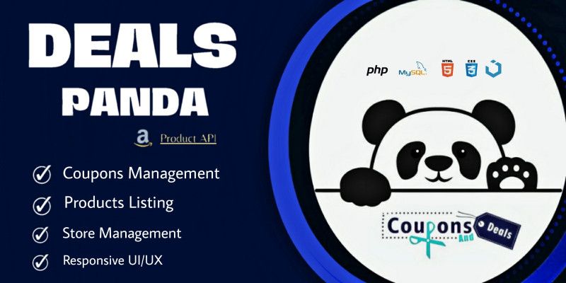 Deals Panda - Coupons and Products Listing Script