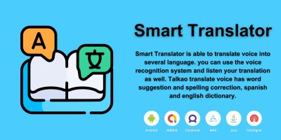 Smart Translator Latest Android App Source Code