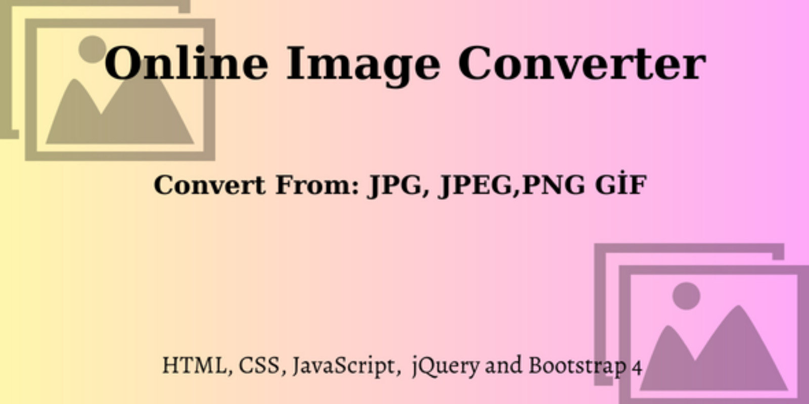 Online Image Converter JavaScript by Webimgocom | Codester