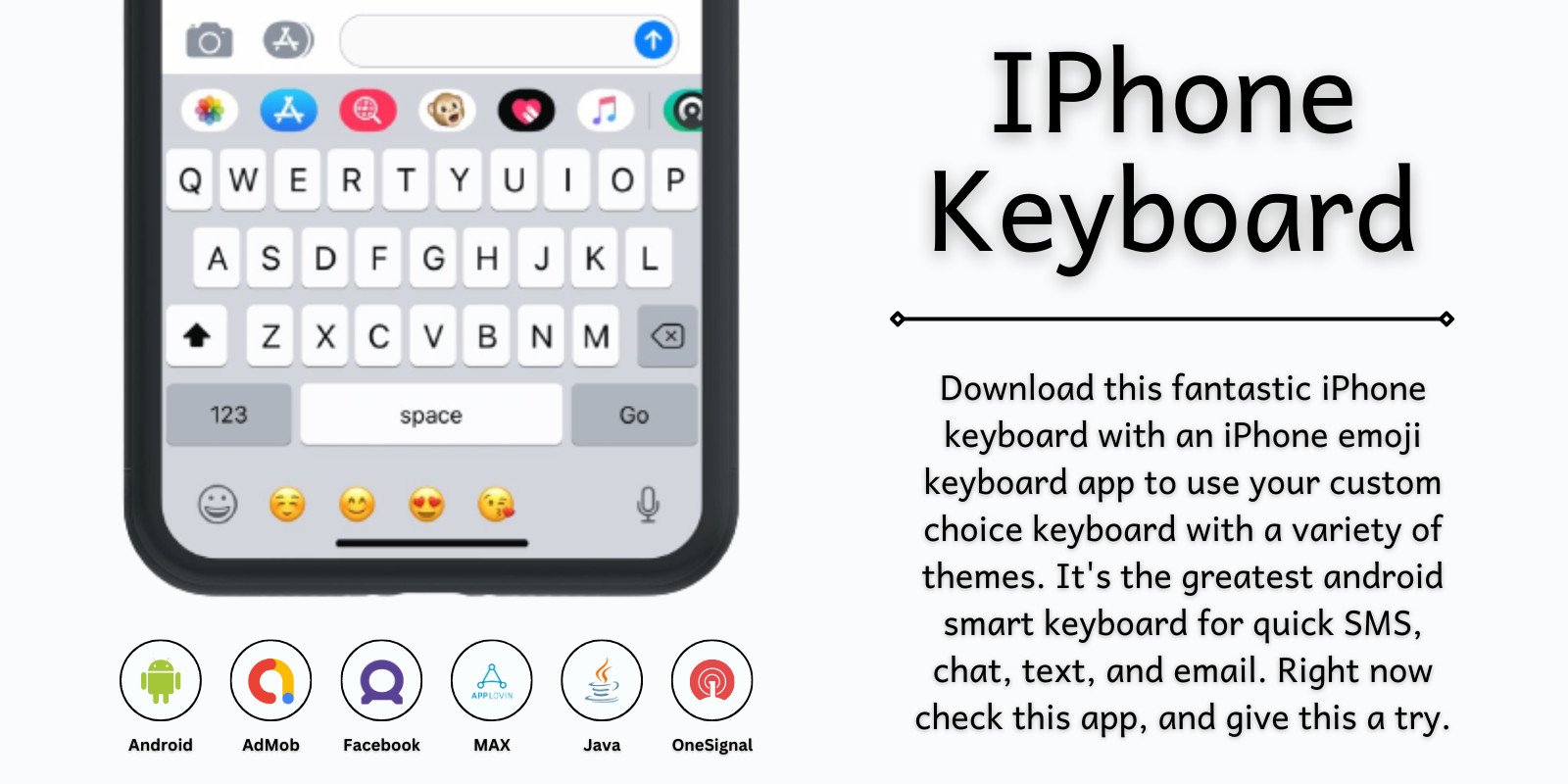 IPhone Keyboard Master Android Source Code by Hrnathani | Codester