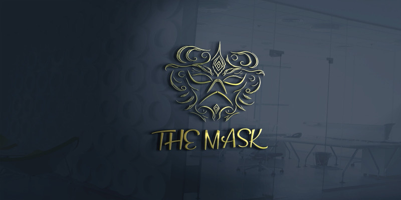 The Mask Logo Template Vector File Casting School