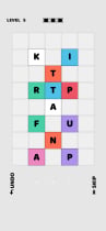 Word Sort Puzzle Game Buildbox Template Screenshot 4