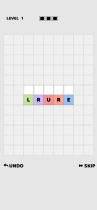 Jumbled Words Puzzle Game Buildbox Template Screenshot 1