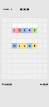 Jumbled Words Puzzle Game Buildbox Template Screenshot 2