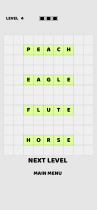 Jumbled Words Puzzle Game Buildbox Template Screenshot 6