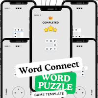 Word Connect Puzzle Game Buildbox Template