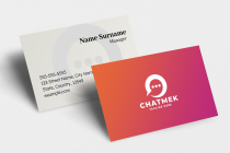 Chatmek Pro Logo Template Screenshot 1