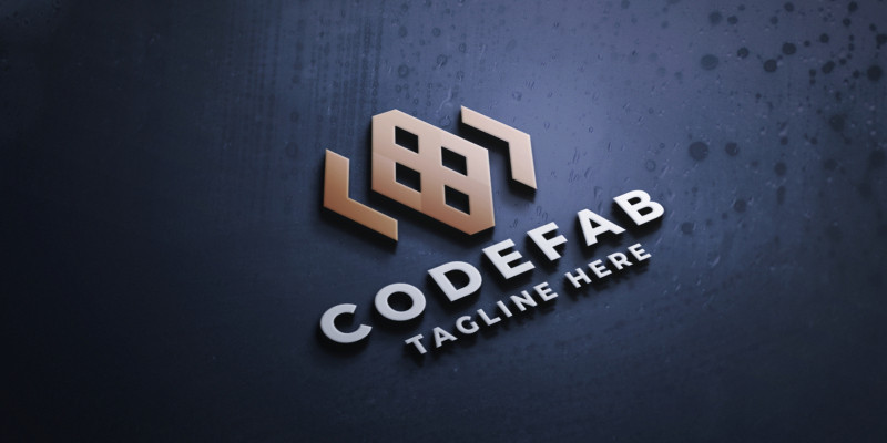 Code Fabric Pro Logo Template