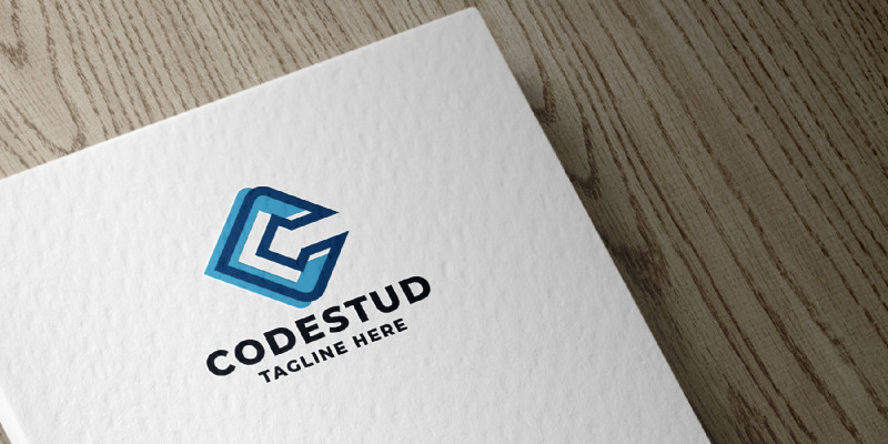 Code Studio Letter C Pro Logo Template