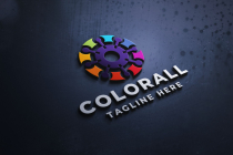 Color Roll Pro Logo Template Screenshot 1