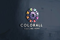 Color Roll Pro Logo Template Screenshot 2