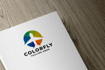 Color Fly Pro Logo Template Screenshot 3