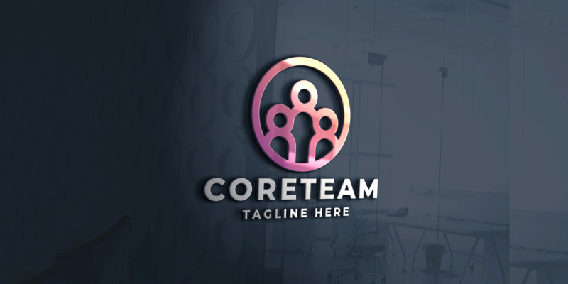 Core Team Pro Logo Template