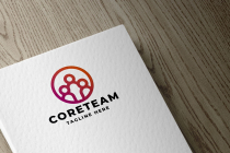 Core Team Pro Logo Template Screenshot 3