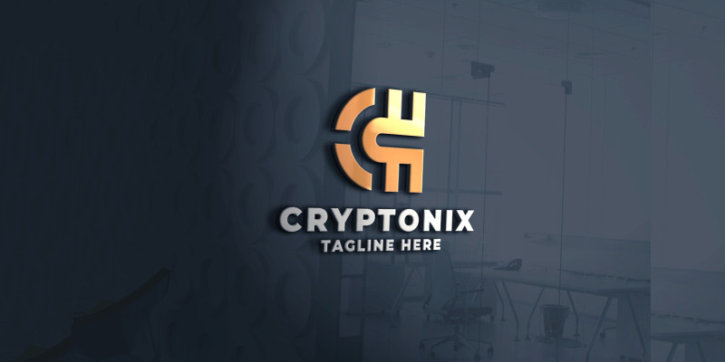 Crypto Currency Pro Logo Template