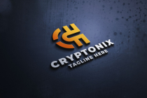 Crypto Currency Pro Logo Template Screenshot 1