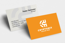 Crypto Currency Pro Logo Template Screenshot 2