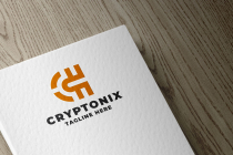 Crypto Currency Pro Logo Template Screenshot 3
