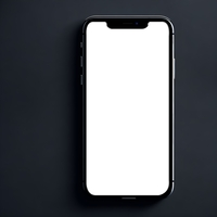 iPhone Mobile Phone Mockup Template PSD File