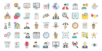 HR And Management Vector Icons Screenshot 2
