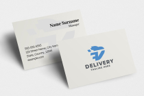 Delivery Service Letter D Pro Logo Template Screenshot 2