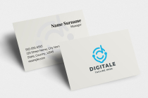 Digitale Letter D Pro Logo Template Screenshot 2