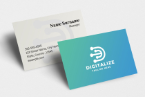 Digitalize Letter D Pro Logo Template Screenshot 2