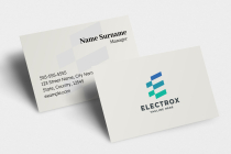 Electrox Letter E Pro Logo Template Screenshot 2