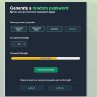 Password Generator - ReactJS