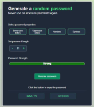 Password Generator - ReactJS Screenshot 3