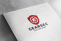 Gear Secure Letter G Pro Logo Template Screenshot 1