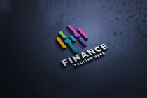 Finance Data Pro Logo Template Screenshot 2