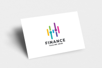 Finance Data Pro Logo Template Screenshot 3