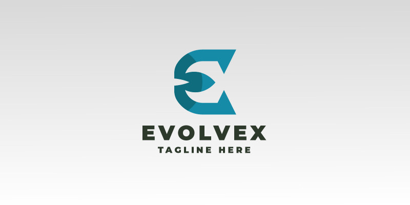Evolvex Letter E Pro Logo Template