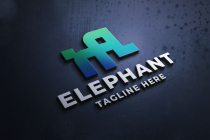 Elephant Animal Pro Logo Template Screenshot 2