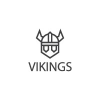 Vikings Logo Design Template Vector