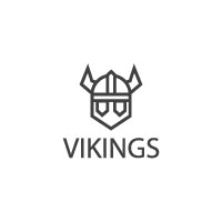 Vikings Logo Design Template Vector